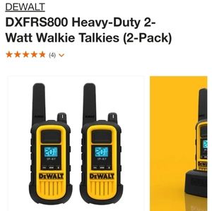 Dewalt walkie-talkie